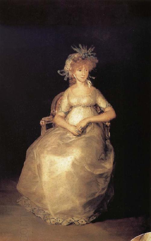Francisco Goya The Countess of Chinchon China oil painting art